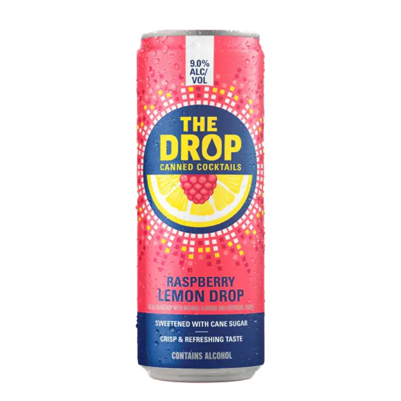 The Drop Raspberry Lemon Drop 4pk Can