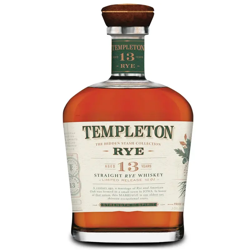 Templeton 13 Year Rye The Hidden Stash 750ML