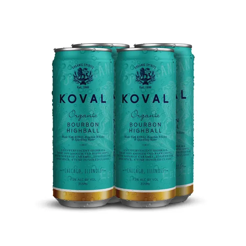Koval Bourbon Highball 4Pk