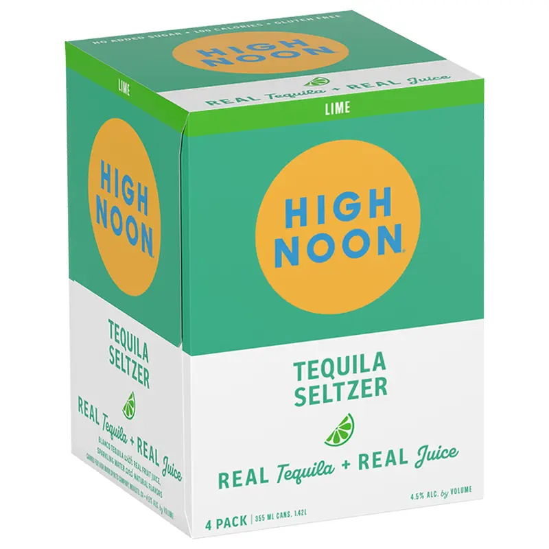 High Noon Tequila Lime Seltzer 4PK