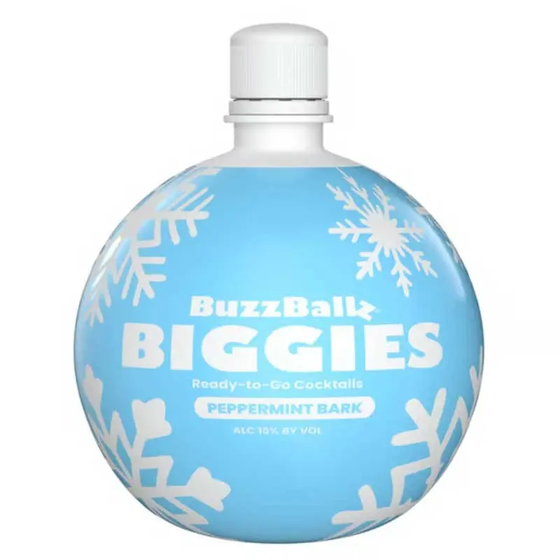 Buzzballz Biggie Peppermint Bark 1.75L