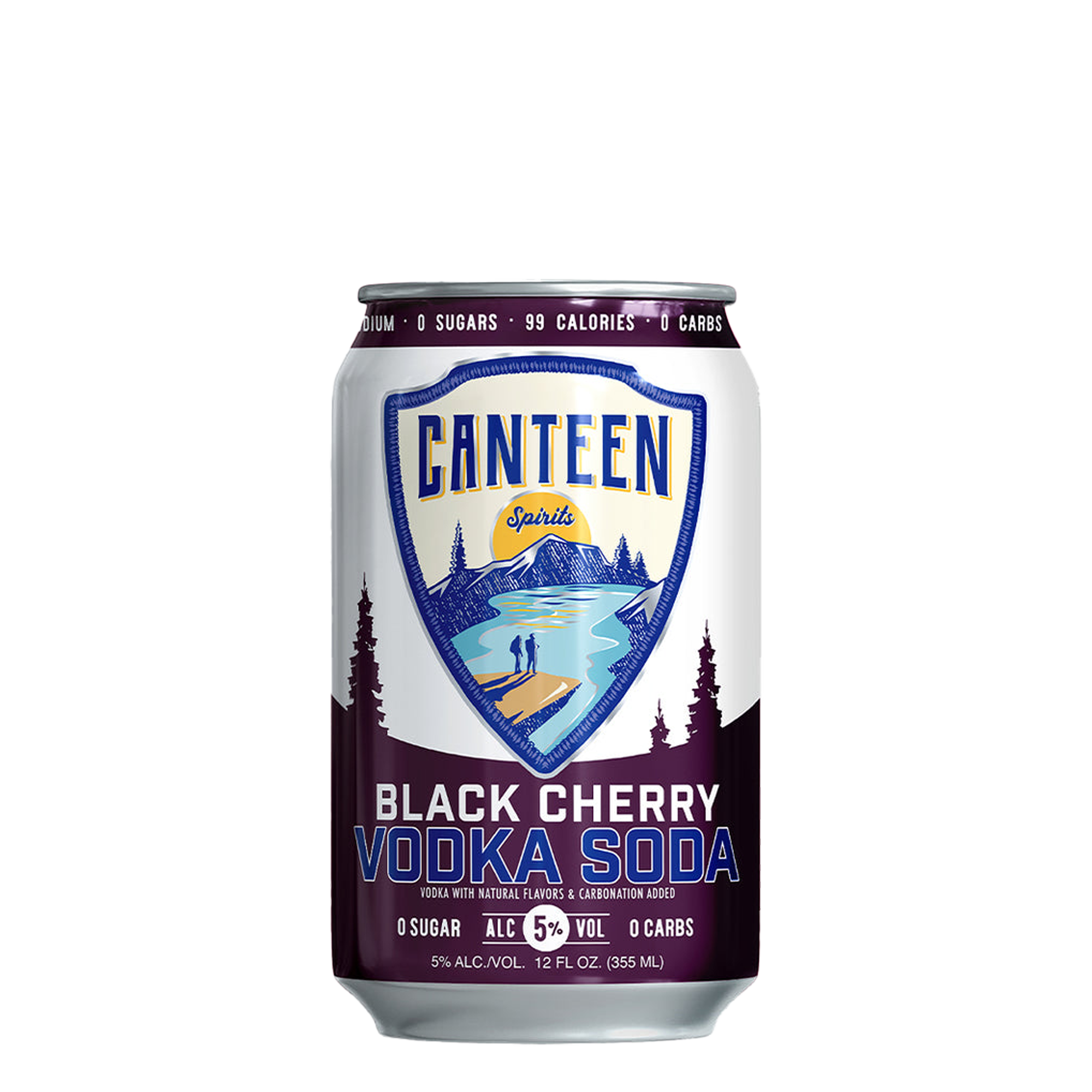 Canteen Black Cherry 4Pk