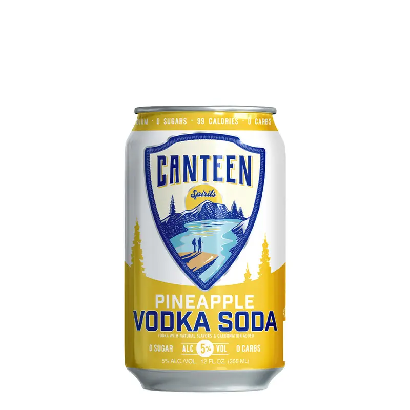 Canteen Pineapple 4Pk