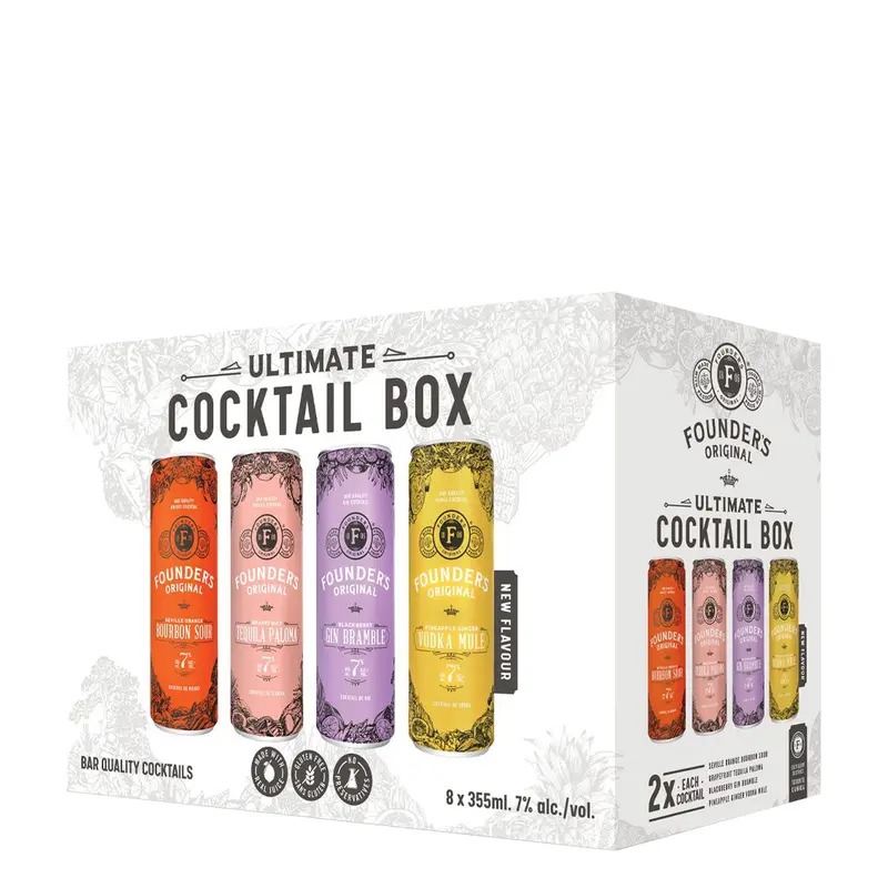 Founder's Original Cocktail Box 8pk Can