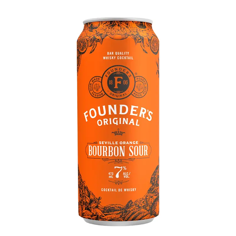 Founder's Original Bourbon Sour 4pk Can