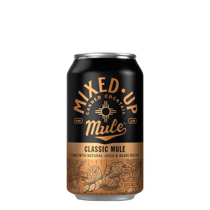 Mixed-Up Classic Mule 4pk Can