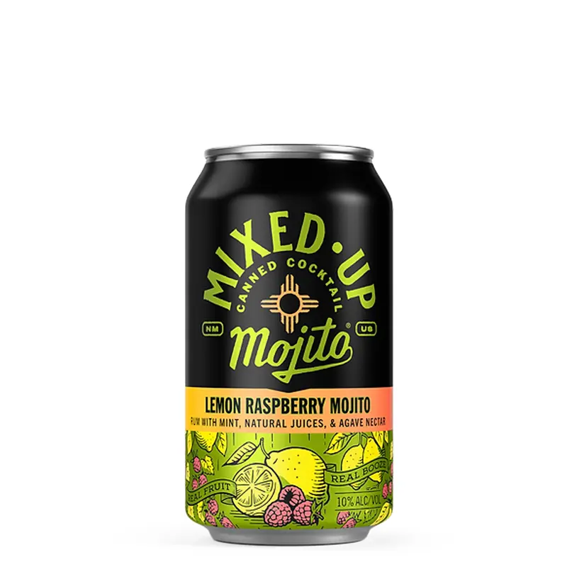 Mixed-Up Lemon Raspberry Mojito 4pk Can