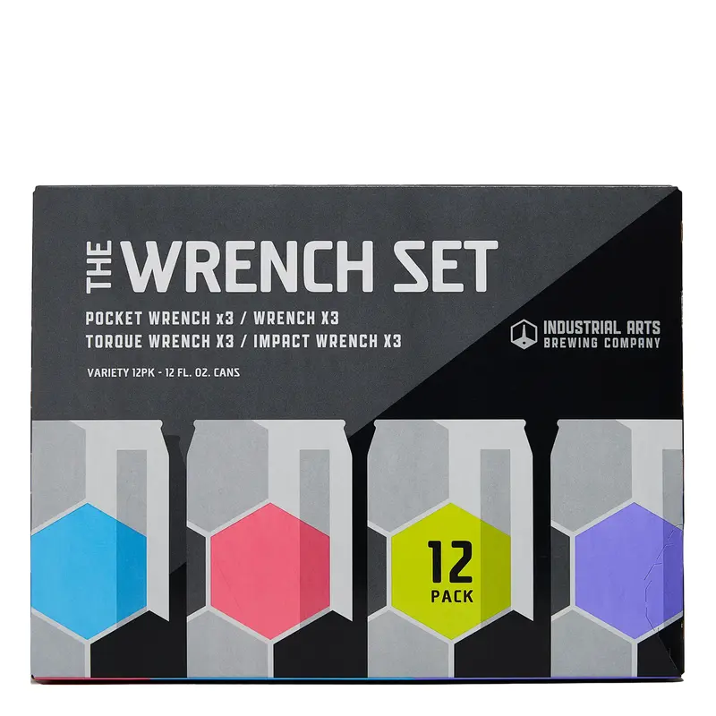 Industrial Arts The Wrench Set 12pk Can