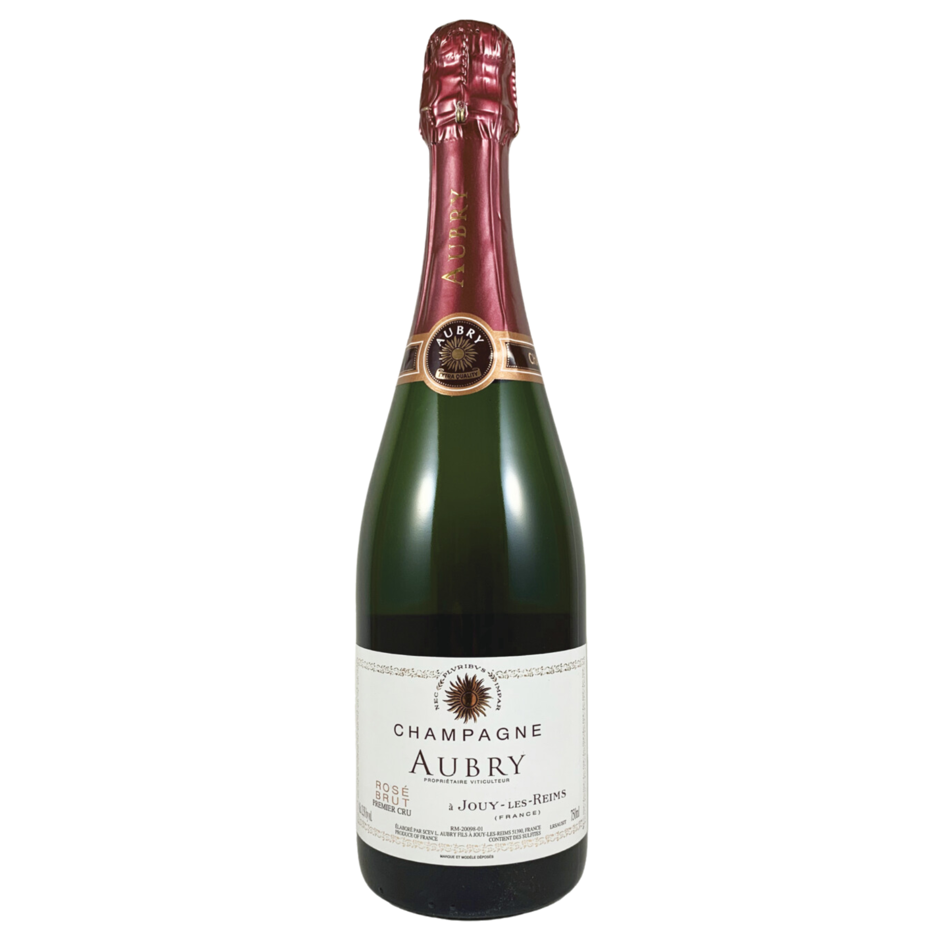 NV Champagne Aubry et Fils Brut Ros, Champagne, France