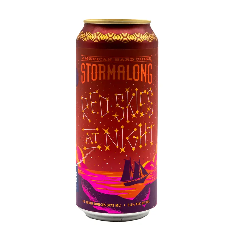 Stormalong Red Skies At Night 4pk Can