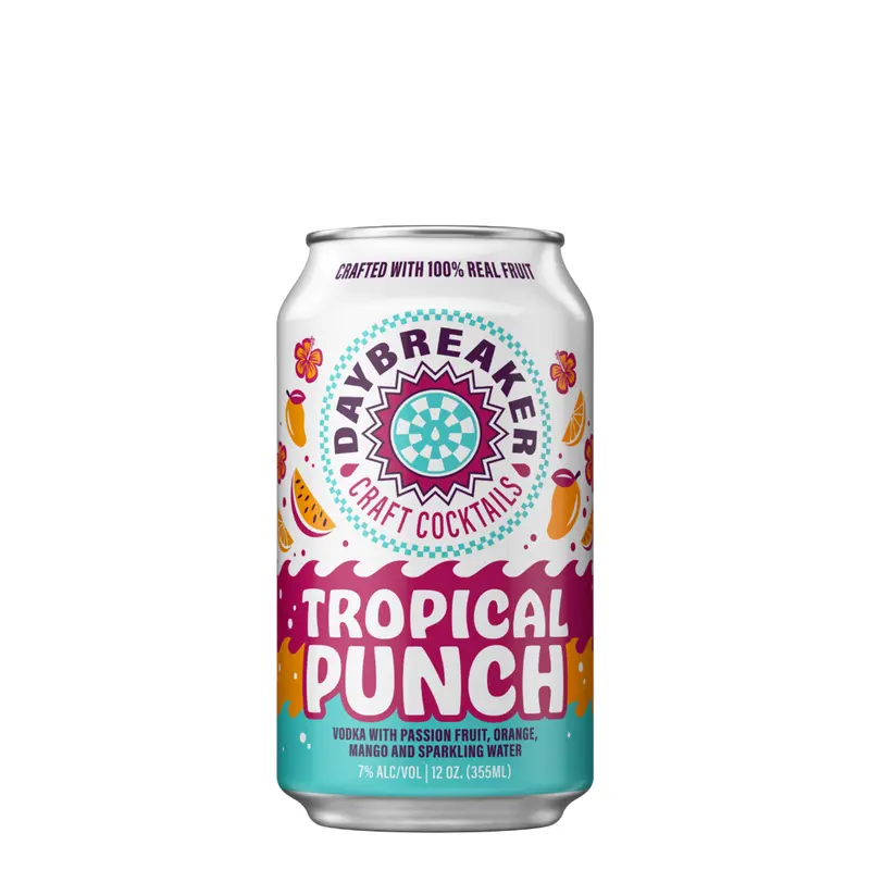 Daybreaker Tropical Punch 4pk Can
