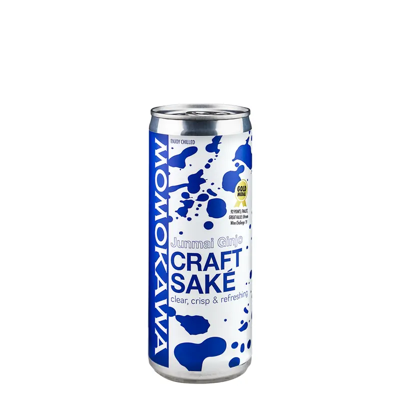 Momokawa Junmai Ginjo 250ml Can
