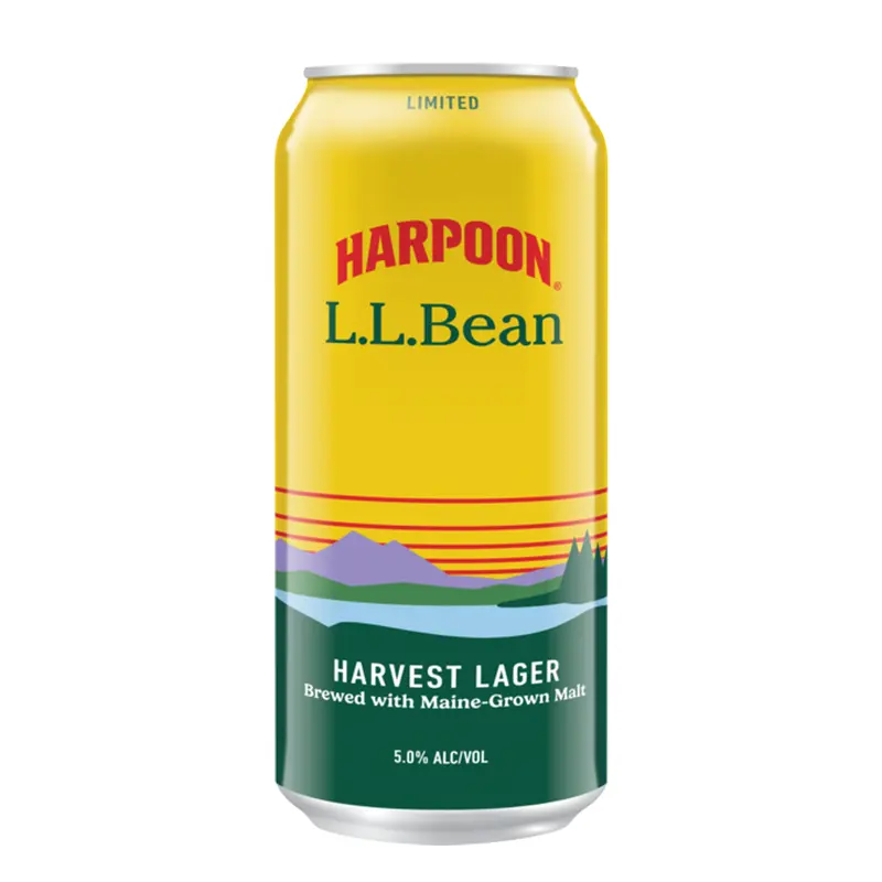 Harpoon X LL Bean Harvest Lager 4pk Can