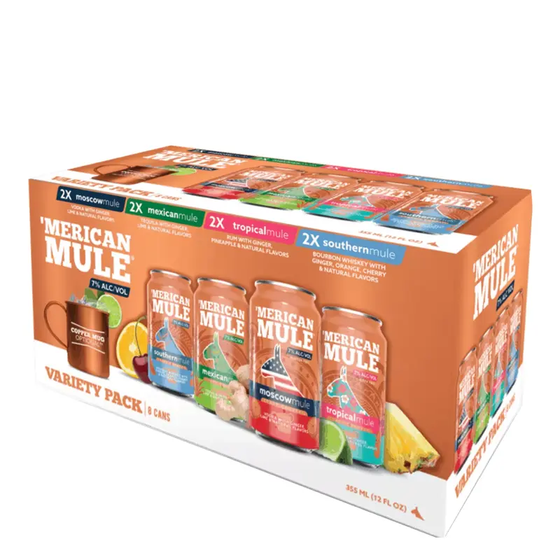 Merican Mule Variety 8pk Can