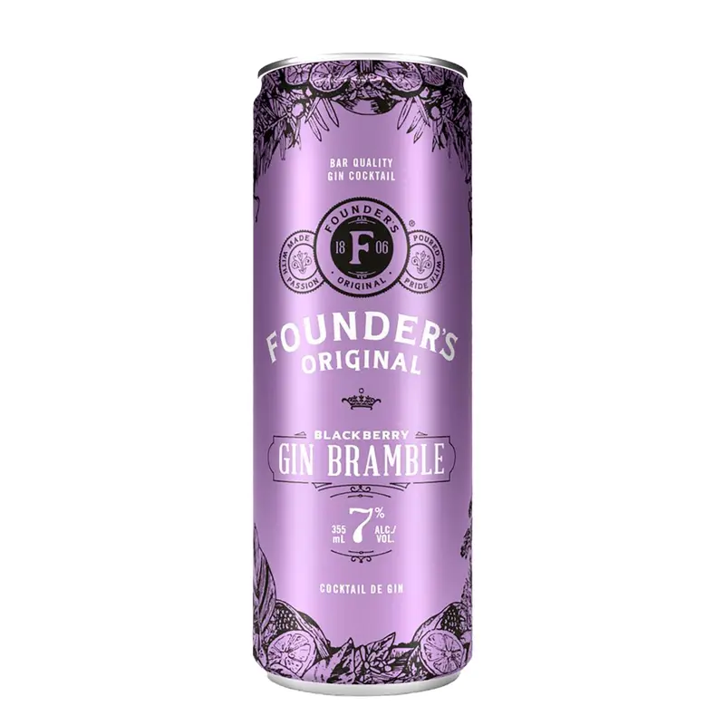 Founder's Original Blackberry Gin Bramble 4pk Can