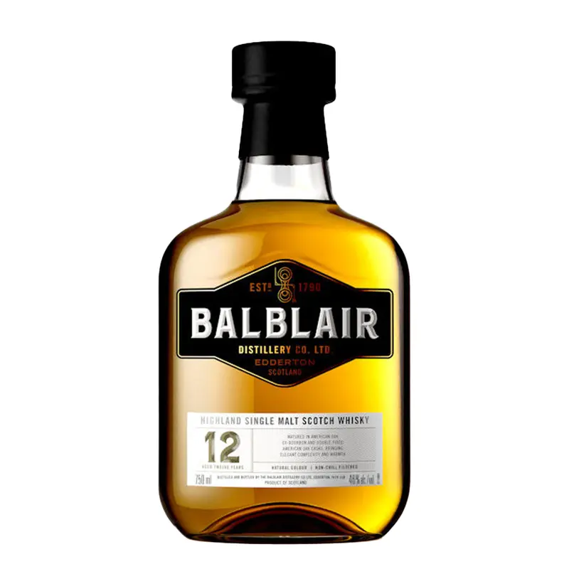 Balblair 12 Yr Single Malt Scotch 750ml