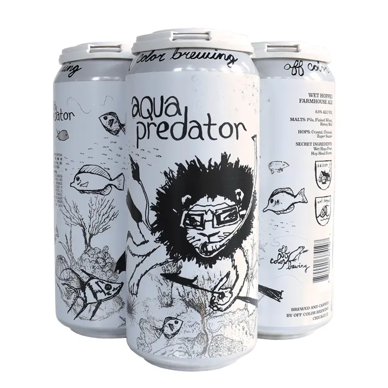 Off Color Aqua Predator Farmhouse 4pk Can