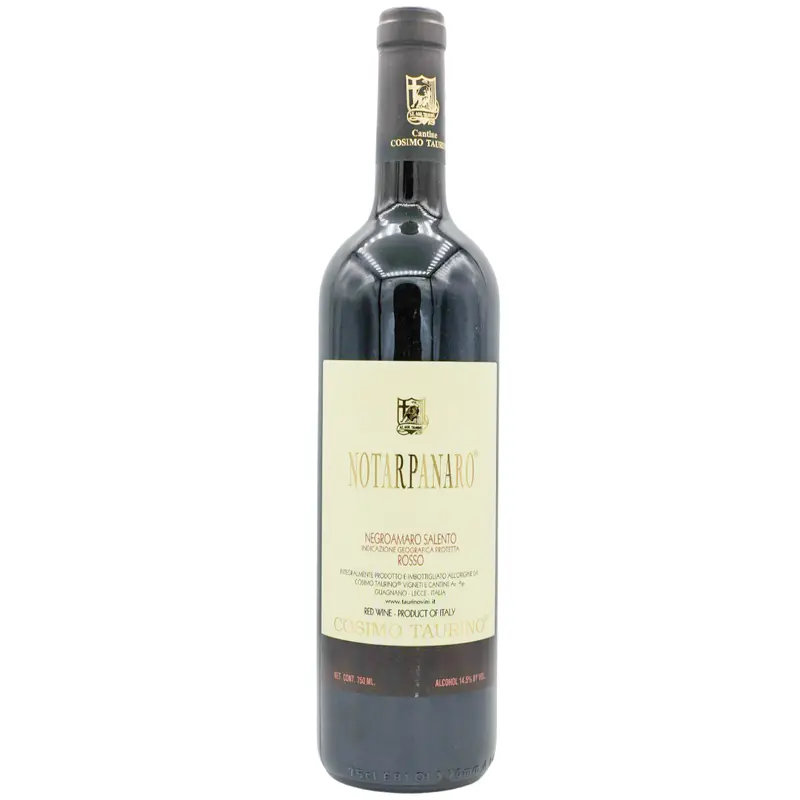 2016 Cosimo Taurino "Notarpanaro", Puglia, Italy