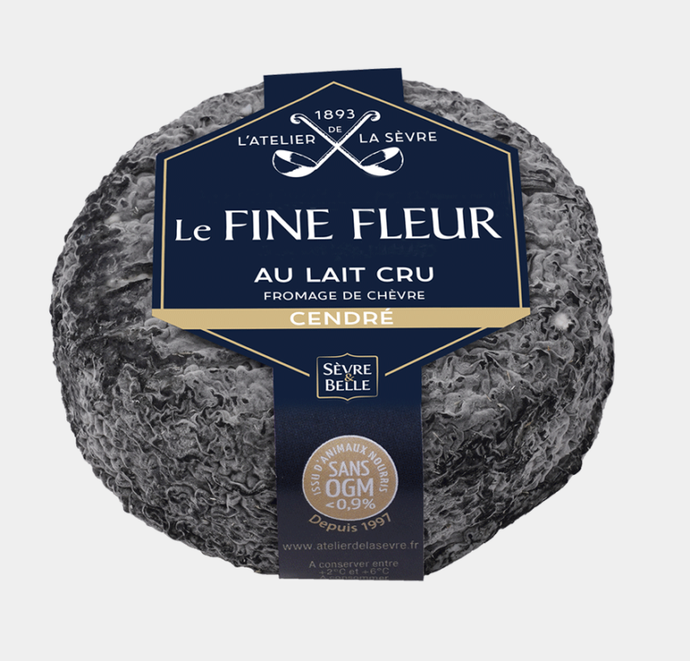 Le Fine Fleur de Celles, "Cendr Au Lait Cru", goat's milk, Poitou-Charentes, France - 5.2oz