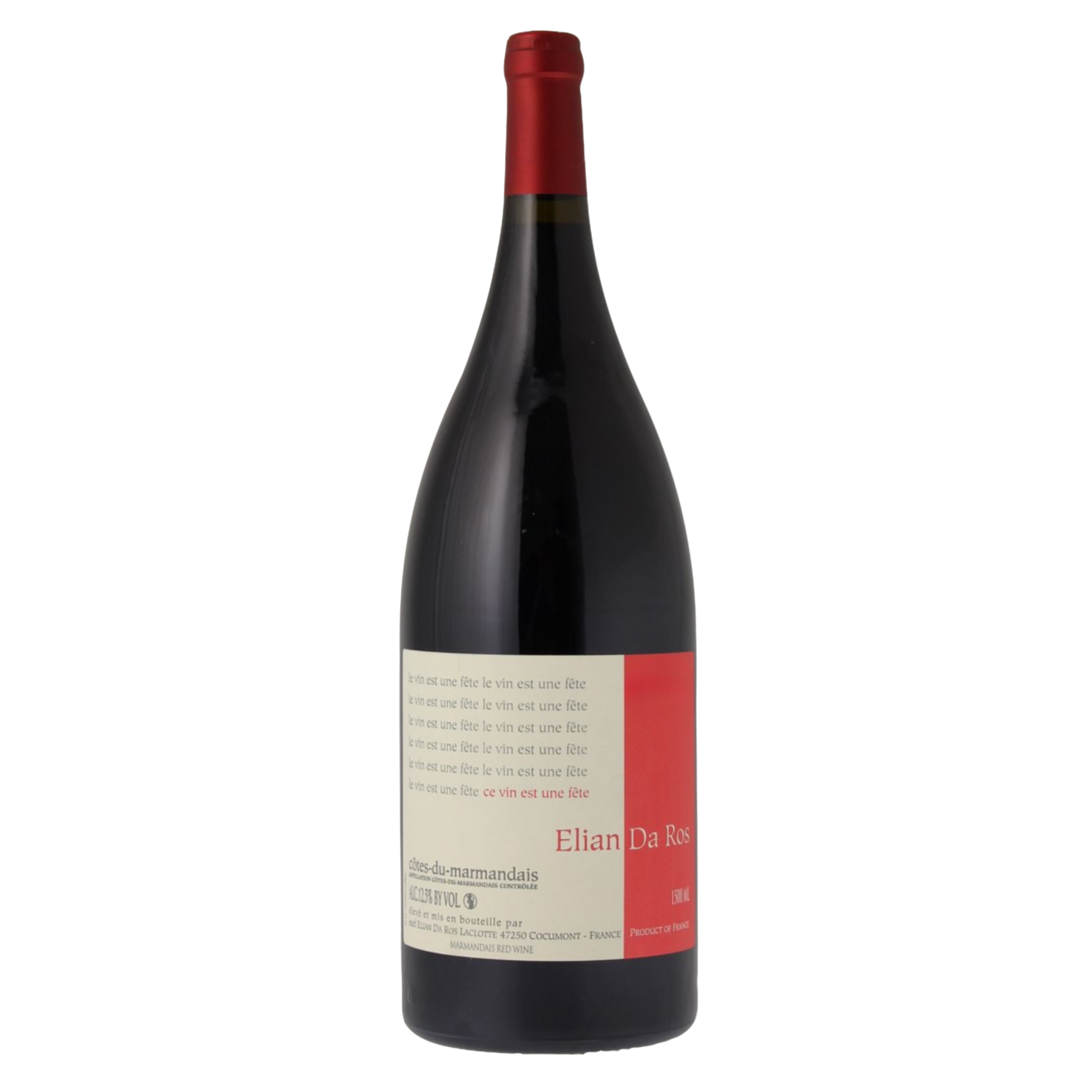 2023 Elian Da Ros Ctes du Marmandais "Vin est une Fte" Rouge, South West, France