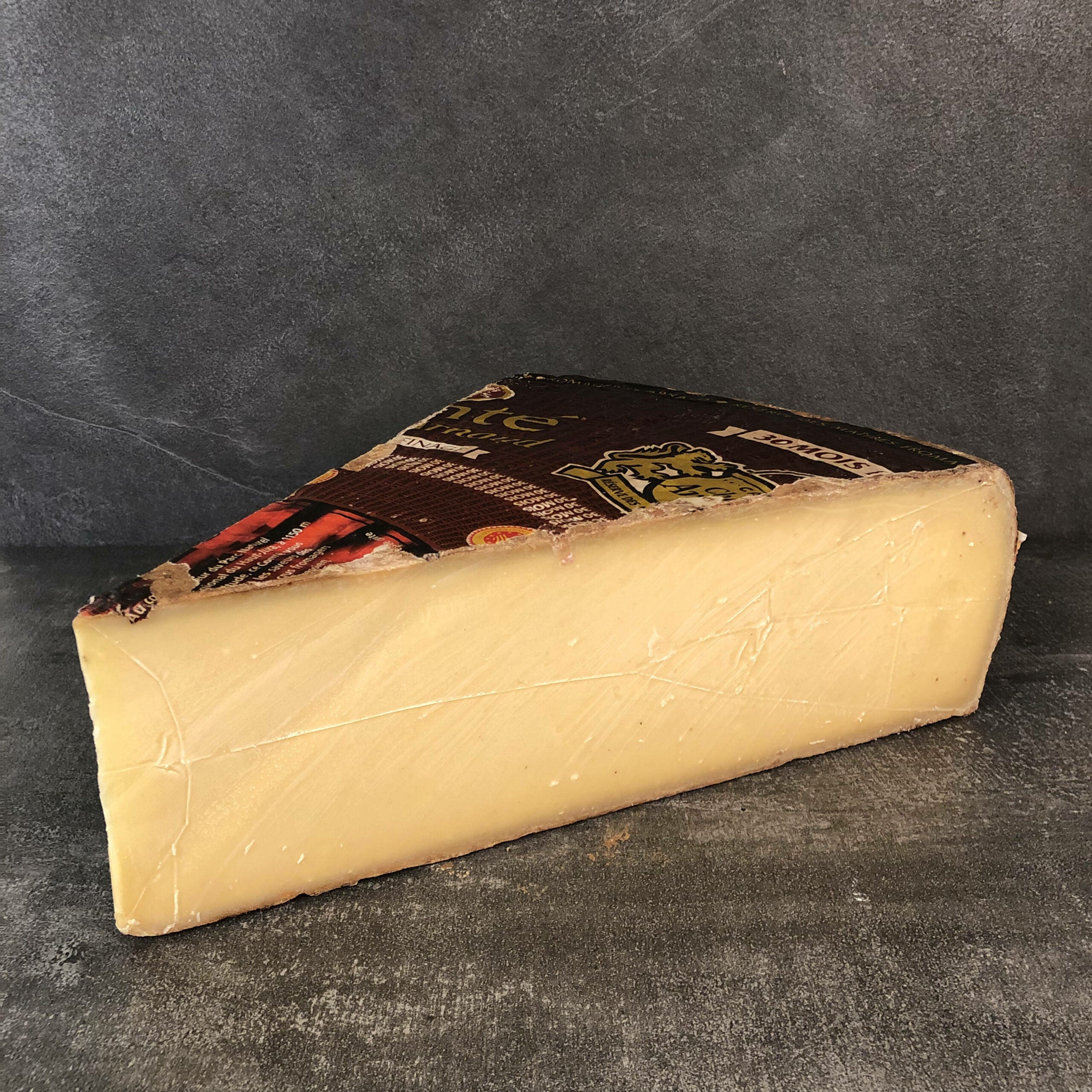 Comt "30 Months", cow's milk, Jura, France, 0.5lB