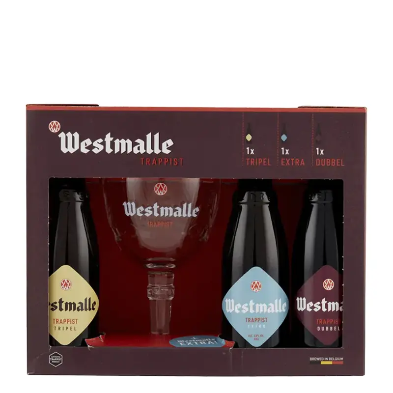 Westmalle Gift Set w/ Glass