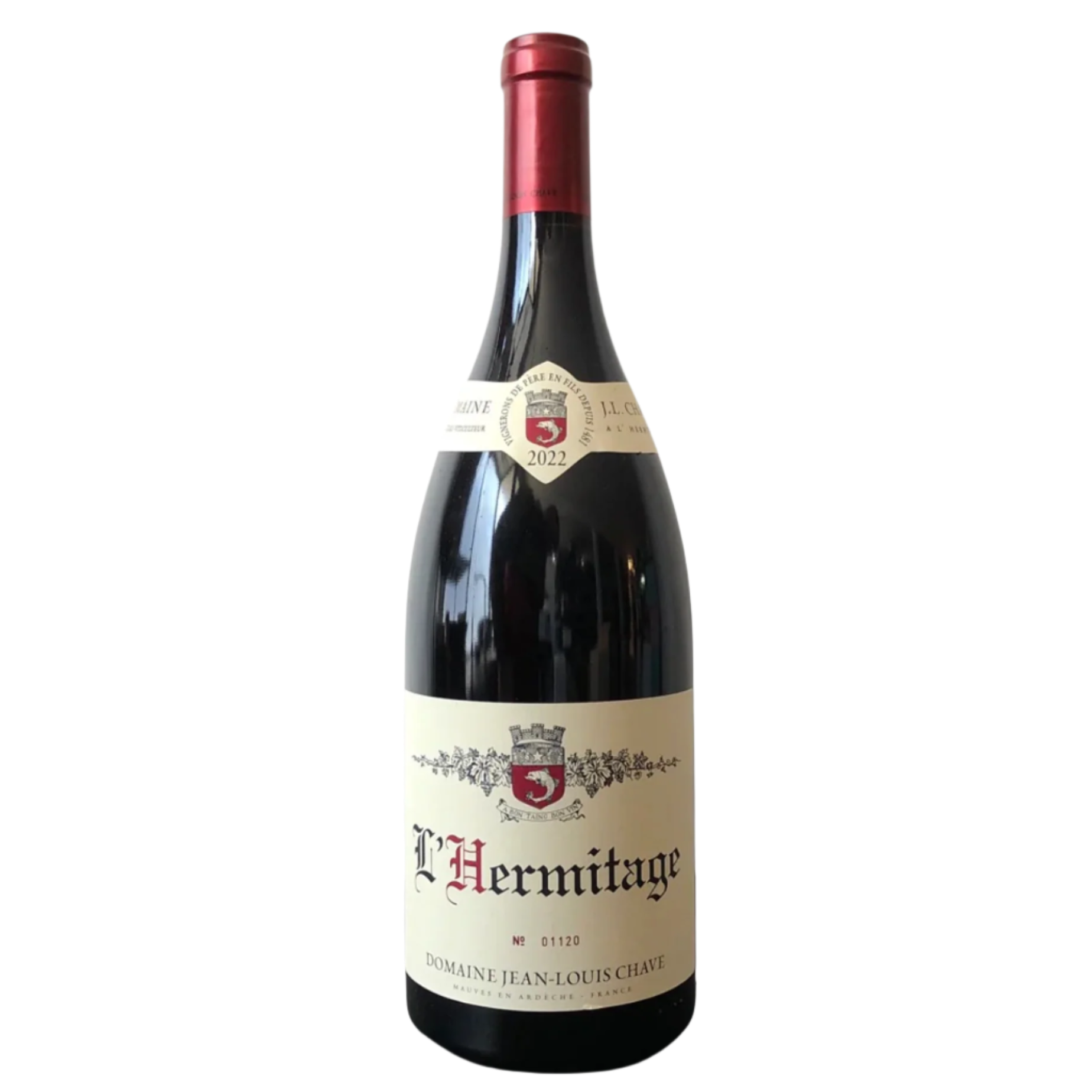 2022 Jean-Louis Chave Hermitage Rouge, Rhne Valley, France