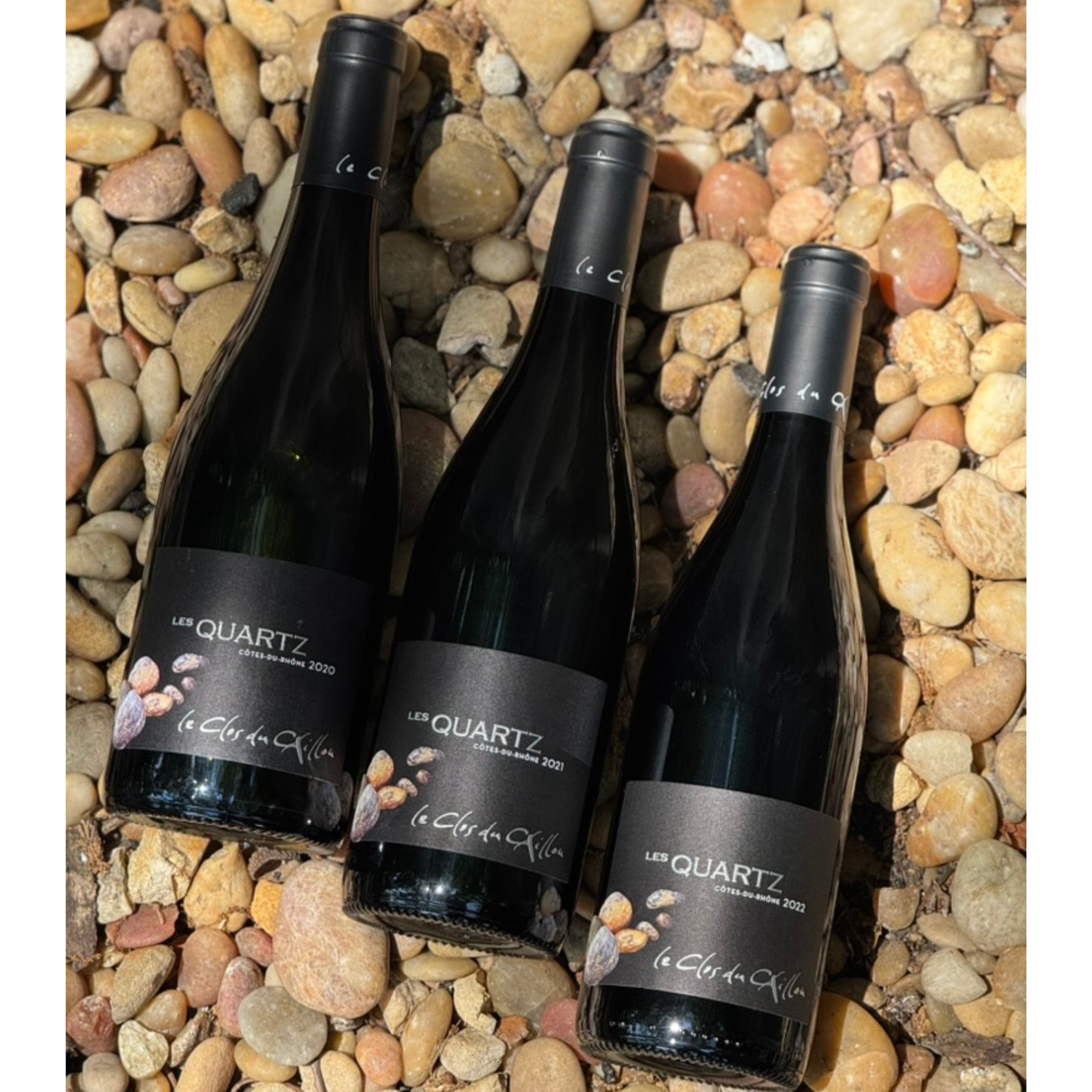 '20, '21, '22 Clos du Caillou Le Quartz Cote du Rhone Vertical 6-Pack