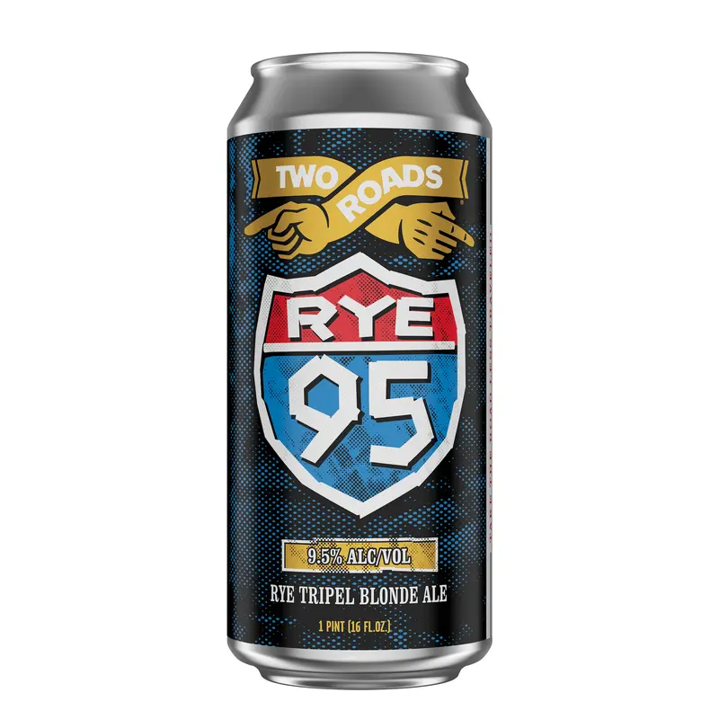 Two Roads Rye 95 Blonde 4pk Can