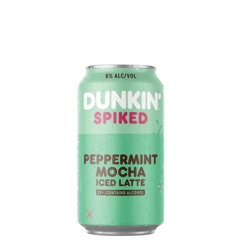 Dunkin' Spiked Peppermint Mocha 4pk Can