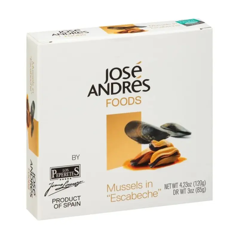 Jos Andrs Foods Mussels in Escabeche, 4.23 oz