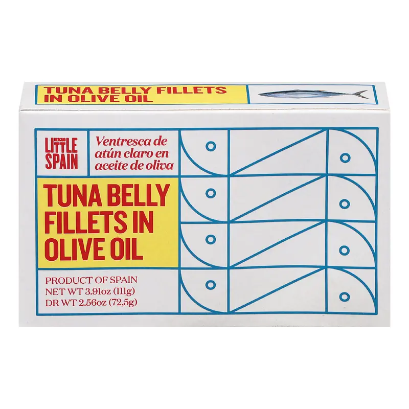 Mercado Little Spain Tuna Belly Fillets in Olive Oil 3.9oz