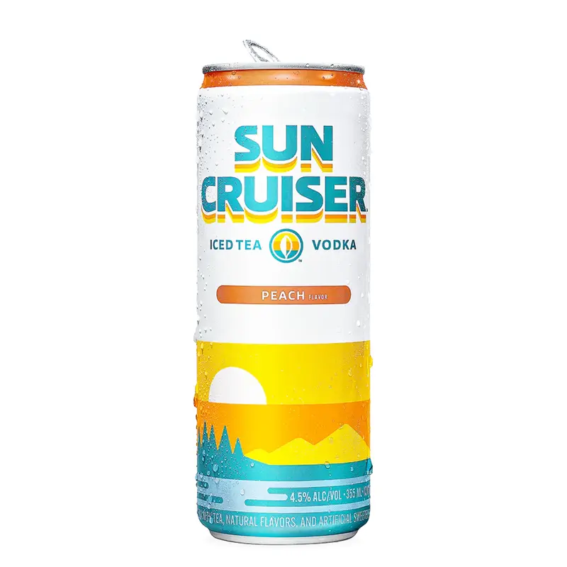 Sun Cruiser Peach Tea 4pk Can