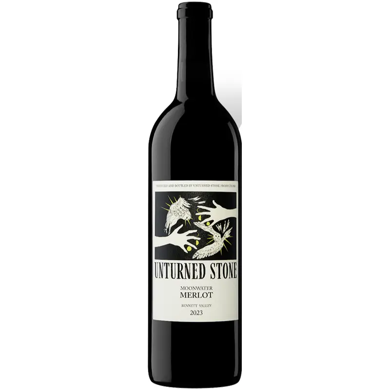 2023 Unturned Stone "Moonwater" Merlot, Bennett Valley, California, USA