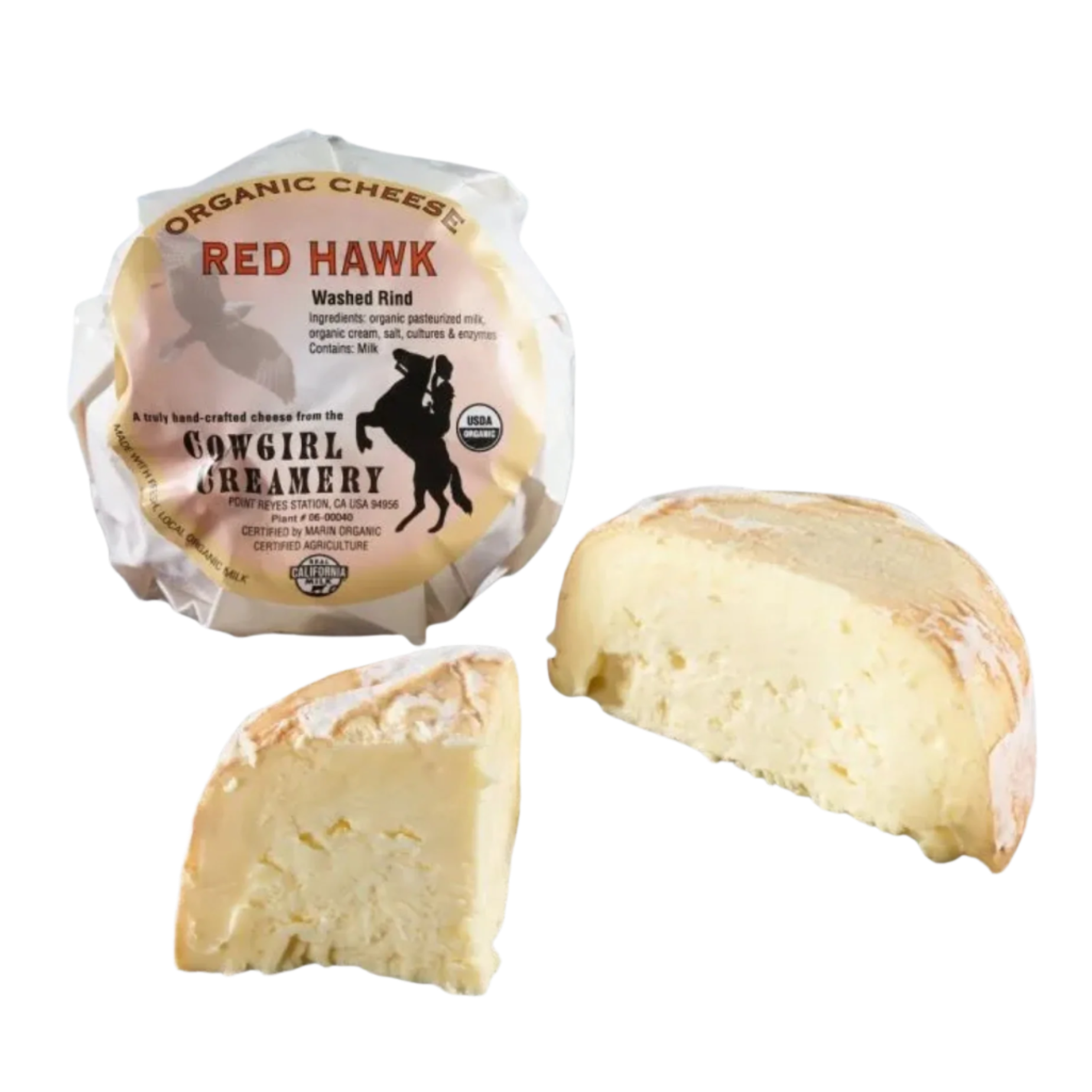 Cowgirl Creamery Red Hawk Triple Cream Cow Cheese