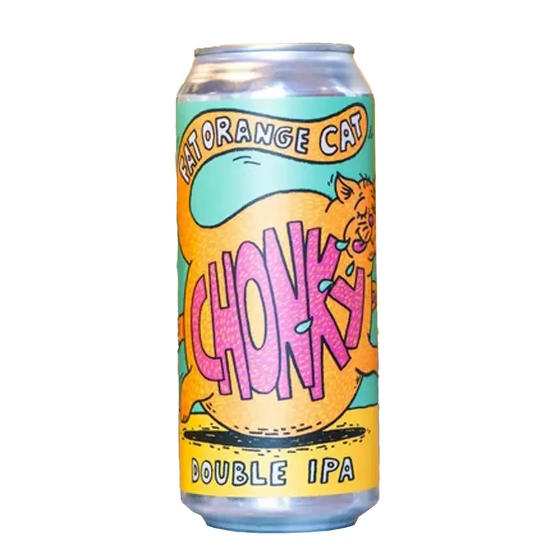 Fat Orange Cat Chonkey DIPA 4pk Can