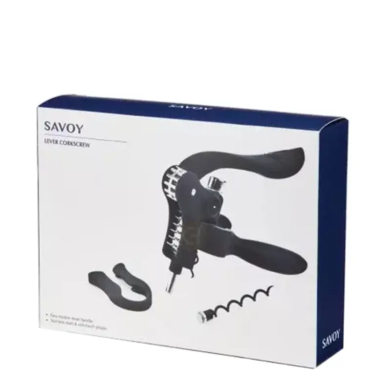 Savoy Lever Corkscrew Set