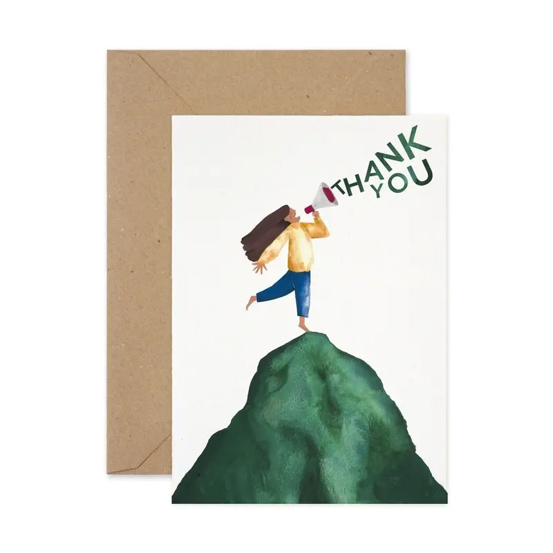 Mountaintop Thank You Card