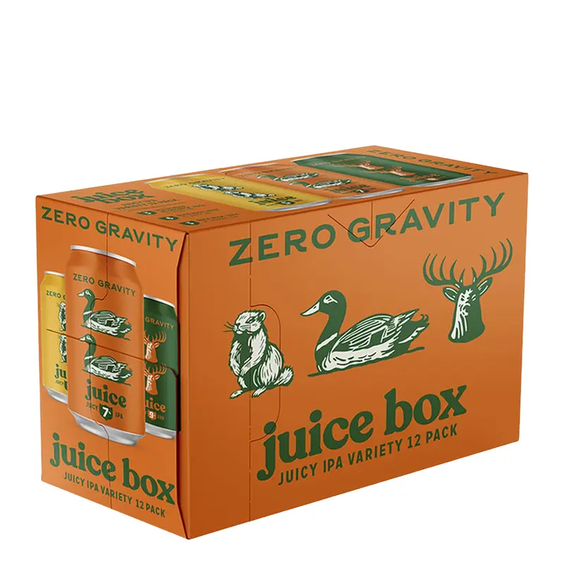 Zero Gravity Juice Box 12pk Can