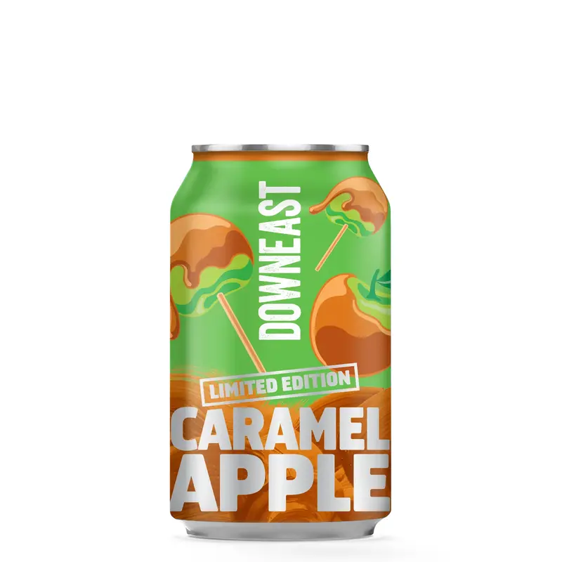 Downeast Caramel Apple 4pk Can